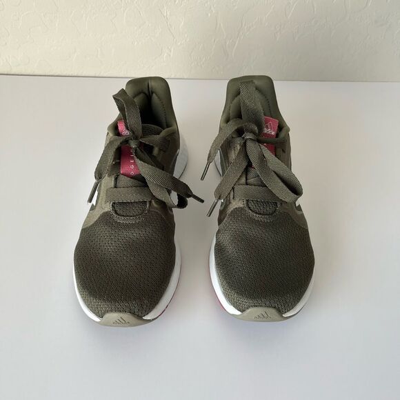 Adidas Edge Lux 5 Lace Up Athletic Running Shoes Green Size Women’s 6 - Picture 2 of 8